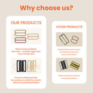 Accesorios Profesionales para Ropa Interior, Hebilla de Aleación para Sujetador, Resistente al Óxido, Galvanizada, Cierre de Alta Calidad para Ropa, Cinturones y Bolsos - Product Image 5