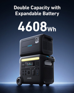 อแดปเตอร์ขยาย BP2600แบตเตอรี่ LiFePO4สำหรับแผงโซลาร์เซลล์รถยนต์ใช้อะแดปเตอร์ AC - Product Image 3
