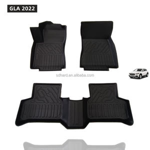 Alfombrillas de Coche Resistentes y Coloridas, Juego de 3 Piezas, Material Perfecto, Alfombrillas Antideslizantes para <span class=keywords><strong>GLA</strong></span> <span class=keywords><strong>2022</strong></span> - Product Image 1