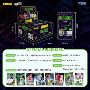 Caja de Exhibición Sellada de Fábrica con Paquete Individual de Tarjetas Coleccionables de Fútbol Estilo <span class=keywords><strong>FIFA</strong></span> 365 2025, Venta al Por Mayor - Product Image 3