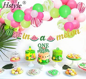 Anguria 1st Forniture Festa di Compleanno di Un in un Melone Banner Cake Topper Anguria Palloncino Ghirlanda per <span class=keywords><strong>la</strong></span> Ragazza 1st Compleanno ST483 - Product Image 3