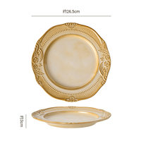 Französisches Exquisites Keramik-Geschirr-Set mit Geprägten Spitzenrosen, Langlebiges und Wiederverwendbares Teller-, Schüssel-, Tassen- und Untertassen-Set für Hochzeiten