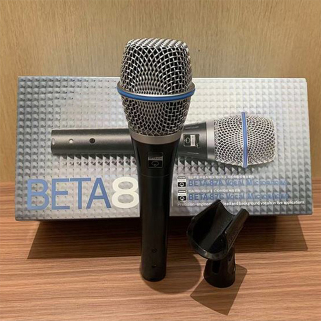 Beta87 Supercardioid Microphone Karaoke Vocal MIC Handheld Wired Microfone Church Microphone Beta87A