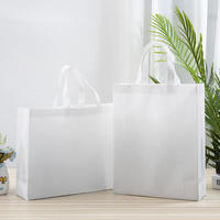 Échantillon Gratuit Personnalisé Sac Fourre-Tout Recyclable Non Tissé Écologique Réutilisable pour Courses en RPET