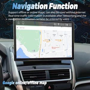 Radio para Auto Android 14 de 13.3 Pulgadas para Mitsubishi Eclipse Cross 2018-2021, Reproductor Multimedia con GPS, Navegación, WiFi, 4G, DSP, Estéreo, Carplay - Product Image 3