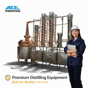 สายการผลิตสุรา Ace 450L สำหรับวิสกี้ รัม บรั่นดี พร้อมอุปกรณ์การผลิตเบียร์เวิร์ต - Product Image 3