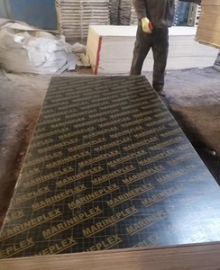 Kayu Lapis Berlapis Film Fenolik Hitam 18mm1220x2440mm untuk Bekisting Beton, Dapat Digunakan Kembali 20+ Kali Tahan Air - Product Image 3