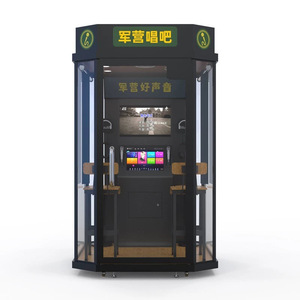 Máquina de Karaoke Electrónica con Monedas, Cabina de Canto Metálica, Máquina de Canto Móvil KTV, Máquina de Juego en Venta al Por Mayor - Product Image 2