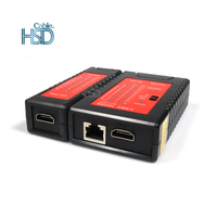 Test de réseau RJ45 Testeur de longueur de câble LCD Pièces de télécommunication Détecteur de câble de traqueur de fil avec testeur de câble POE Ping RJ45