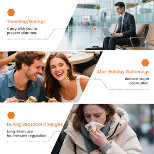 Ytbio Chitosan-Oligosaccharid-Tabletten mit Präbiotischer Wirkung für Darmgesundheit und Immununterstützung Private Label - Product Image 6