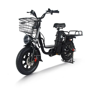 Black <b>Electric</b> City Bike Step Through Commuter with Rear <b>Hub</b> Motor 15AH Electronic Rear Rack Front Basket Urban Mobility - Product Image 5