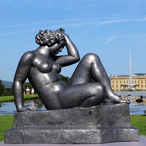 Statue de fille sexuelle <span class=keywords><strong>nue</strong></span> en bronze grandeur nature pour la décoration de la maison et du jardin - Product Image 4