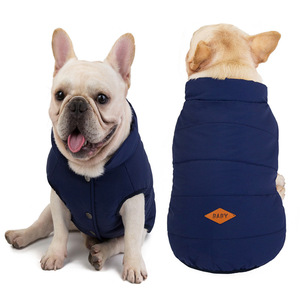 Mùa Thu Mùa Đông Chó Vest Cho Bulldog Pug <span class=keywords><strong>Shar</strong></span> <span class=keywords><strong>Pei</strong></span> Cổ Điển Rắn Mô Hình Cotton Năm Mới Của Phong Cách Quần Áo Vật Nuôi - Product Image 2