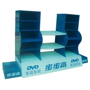 Klare Acryl CD DVD Display Rack Regal Stand halter Acryl CD DVD Hülle Box