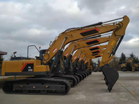 Mini-pelles de taille moyenne Stage2, 21,8 tonnes, engins de terrassement, modèle FR220D, avec ripper de 1m³ et attache rapide