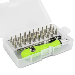 32 in 1 multifunctional manual screwdriver, phone, computer, electronic product maintenance and dismantling worker Tool set