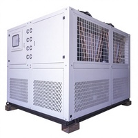 Refroidisseur d'eau industriel à air comprimé 50-60HP/40-50 tonnes, spécial pour le contrôle de la température du fluide de coupe CNC
