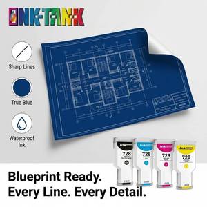<span class=keywords><strong>Cartouche</strong></span> d'encre compatible premium INK-TANK 728 F9J68A 300ml F9J67A pour imprimante HP728 pour <span class=keywords><strong>HP</strong></span> Designjet T730 T830 - Product Image 2