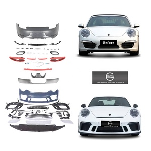 Kit carrosserie OE 991 911 à 991.2 pour <span class=keywords><strong>Porsche</strong></span> 911 991 2012+ Mise à niveau vers 991.2 Pare-chocs avant arrière Calandre 911 Feux arrière - Product Image 6