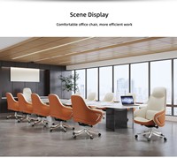 Chaise de bureau exécutive moderne et confortable en maille - Chaise pivotante réglable en hauteur pour la maison/la chambre à coucher, idéale pour les patrons et les managers
