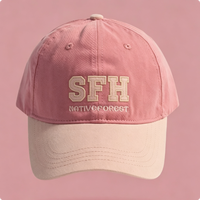 Gorra Unisex de Visera Plana con Cierre a Presión, Color Sólido, Algodón, Estilo Casual, Tipo Béisbol