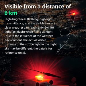 Luz Estroboscópica Mini Drone de Metal - LEDs Super Brilhantes para Air 3S/Neo/Mini 4K/Avata <span class=keywords><strong>2</strong></span>/Mini <span class=keywords><strong>3</strong></span> Pro/Mini 4 Pro - Product Image 3