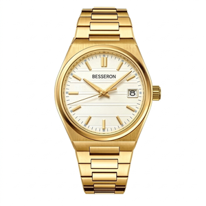 Relojes de Cuarzo de Lujo Personalizados en Oro para Hombre, Diseña Tu Propio Reloj, Fabricantes Chinos - Product Image 2