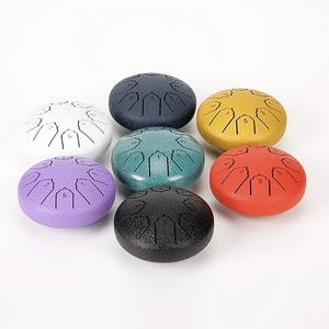High Quality 4 Inch 8 Tone Tongue Drum Worry Free Drum Mini Steel Tongue Drum <b>Percussion</b> Musical <b>Instrument</b> - Product Image 1