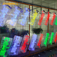 Enseigne néon LED personnalisée avec logo d'entreprise, conception de logo gratuite, tube en silicone flexible, télécommande à intensité variable, basse tension, affichage en vitrine de magasin