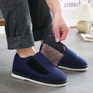 Chaussons de maison <span class=keywords><strong>pour</strong></span> soulager la douleur, neuropathie, intérieur et extérieur, confortables, bottes d'hiver, pantoufles <span class=keywords><strong>pour</strong></span> diabétiques, <span class=keywords><strong>pied</strong></span> - Product Image 5