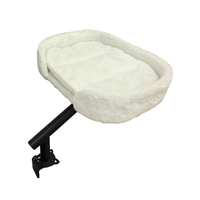 Lit pliable pour chat, 360 °   Lit de bureau suspendu rotatif pour chat, arbre à chat de bureau, lit de bureau pour chat de style nouveau, nid universel toutes saisons