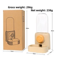 Distributeur d'eau automatique à grande capacité Gravity pour cage suspendue, bol d'eau pour lapins, cochons d'Inde et chats