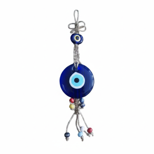 Ornement Macrame Evil Eye 29x7cm Article décoratif pour la maison - Product Image 2