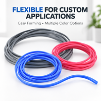 Cordon d'étanchéité en silicone personnalisé OEM, bande de caoutchouc ronde flexible pour joints d'équipements industriels et fourniture sous marque privée