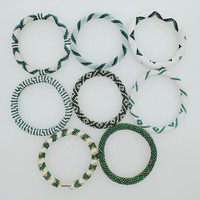 Pulsera Tejida a Mano con Cuentas Aromáticas - Estilo Étnico con un Toque Fresco de Estética China para Mujer