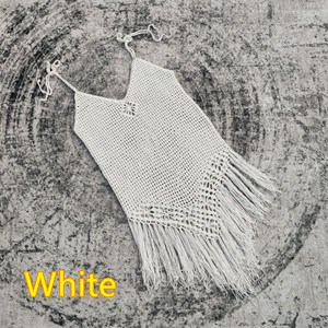 Vestido <span class=keywords><strong>de</strong></span> Playa <span class=keywords><strong>de</strong></span> Ganchillo Hecho a Mano, Traje <span class=keywords><strong>de</strong></span> <span class=keywords><strong>Baño</strong></span> <span class=keywords><strong>de</strong></span> Una Pieza con Borlas para <span class=keywords><strong>Amazon</strong></span>, Accesorio <span class=keywords><strong>de</strong></span> Traje <span class=keywords><strong>de</strong></span> <span class=keywords><strong>Baño</strong></span> Disponible en Aliexpress - Product Image 6