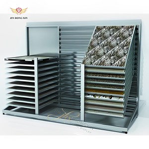 합리적인 가격 맞춤형 세라믹 쇼룸 바닥 선반/샘플 타일 디스플레이 서랍 - Product Image 2