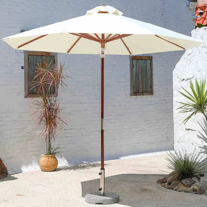 New Arrival Parasols <b>Umbrellas</b> Outdoor Wedding <b>Windproof</b> Uv Custom logo Beside Villa Restaurant - Product Image 2