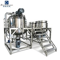 Mélangeur Homogénéisateur Industriel Sous Vide 1000L pour Crèmes Cosmétiques, Gels, Shampoings et Détergents Liquides – Cuve de Mélange