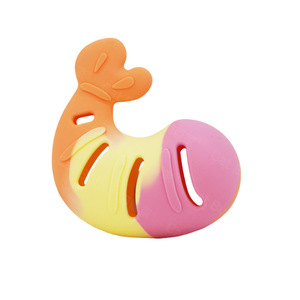 Sevimli Yenilikçi Karikatür Karides Şeklinde Kedi Ödül Maması Dağıtıcı Oyuncak Gıda Sınıfı Silikon İnteraktif Çiğneme Oyuncağı Diş Bakımı Can Sıkıntısını Giderici - Product Image 6