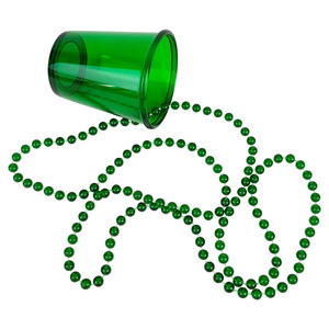 Collar de 12 vasos de chupito de plástico con cuentas, accesorios para despedida de soltero/a, para hombres y mujeres - Product Image 3