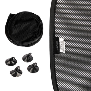 Parasoles Plegables para Ventanas de <span class=keywords><strong>Coche</strong></span>, Protección <span class=keywords><strong>Solar</strong></span> Estática, Parasol para Ventana de <span class=keywords><strong>Coche</strong></span>, Parasol para Ventana Lateral de Bebé, en 2 Piezas - Product Image 4