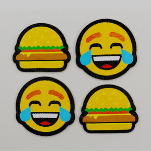 Custom Fabric Embroidered Patch Badges <strong>Velcro</strong> Sew/<strong>iron</strong> on Embroidery Patches Clothing Woven Patch - Product Image 5