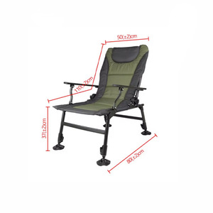 Portable Outdoor All-Terrain <b>Reclining</b> Chair for Fishing Raft Comfortable Fishing Chair - Product Image 3