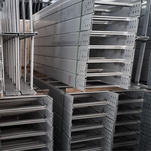 China Factory Direct Thick Hot-Dip Galvanized Carbon Steel Customized Ladder Cable Tray For Cable Laying - Product Image 1