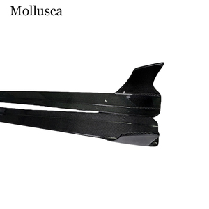 สเกิร์ตข้างคาร์บอนไฟเบอร์ทรง R8 V สำหรับกันชนหลัง ปี 2010-2016 - Product Image 5