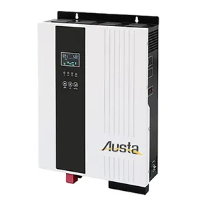 Inverter da 5000 watt con griglia eolica e solare kit Off con batteria fase divisa nessuna scarica limitatore 3000W