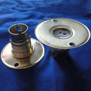 Support pour ampoules b22 en laiton massif, base de lampes, <span class=keywords><strong>petit</strong></span> support métallique - Product Image 2