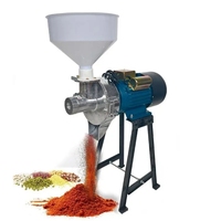 Moulin à farine multifonctionnel de machine de broyeur d'épices de grain 140 professionnel avec les composants faciles de noyau de moteur du mouvement 220V