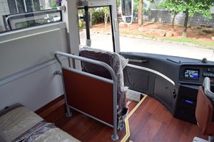 รถบัสโดยสารรุ่นใหม่ <span class=keywords><strong>Sunlong</strong></span> HQK6122 ขนาด 12 เมตร เครื่องยนต์ดีเซล เกียร์ธรรมดา มาตรฐานยูโร 3 สำหรับการขนส่งสาธารณะ  41-60 ที่นั่ง  รับสั่งทำพิเศษ - Product Image 4